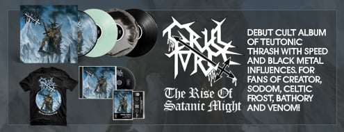 CRUEL FORCE - The Rise of Satanic Might